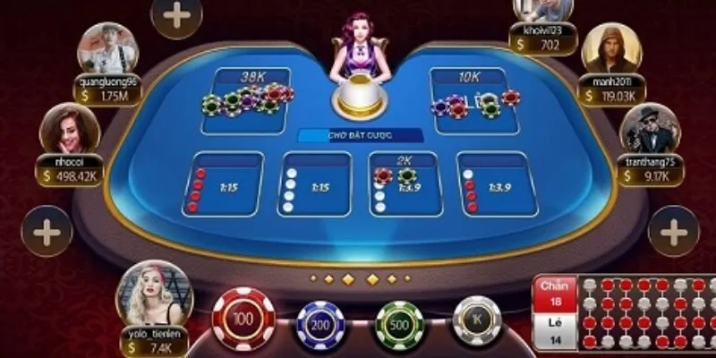 Đa dạng mức cược xóc đĩa