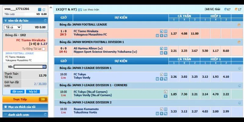 Vào kèo châu Âu tại Bet168 nhanh chóng, đơn giản